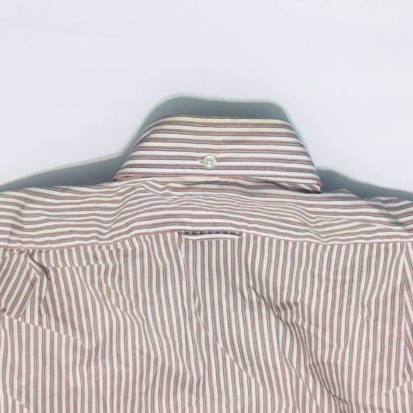 Thom Browne Narrow Red Stripe Shirt (XXS) - Picture 8 of 8